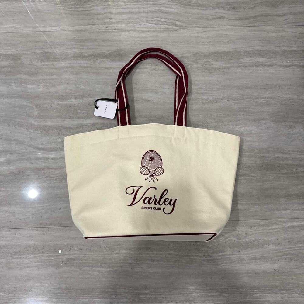 Varley robinson canvas club tote